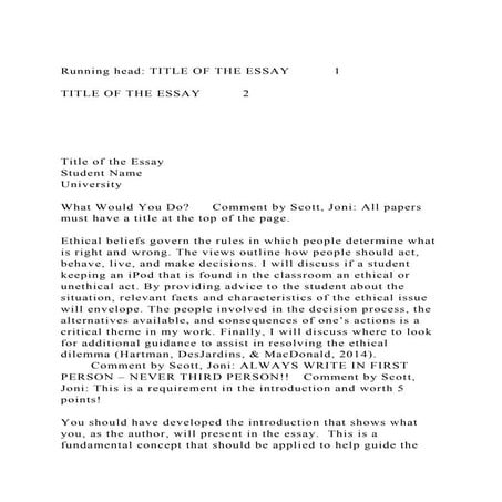 Running head TITLE OF THE ESSAY1TITLE OF THE ESSAY2.docx