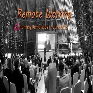 Running Remote 2018
