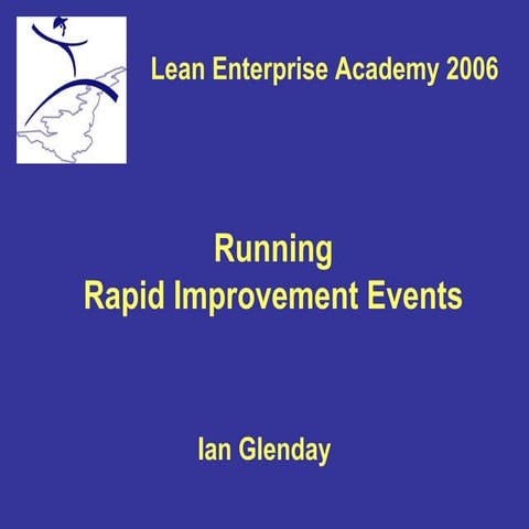Running Rapid Improvement Events