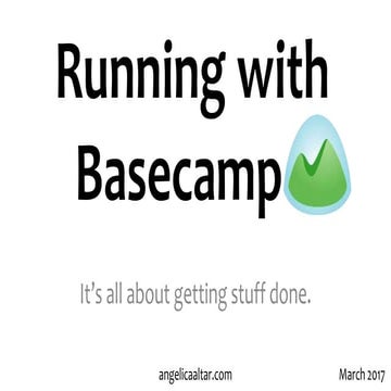 Running with basecamp