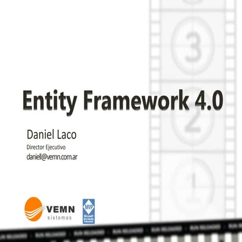 [Run Reloaded] Entity Framework 4.0 (Daniel Laco)