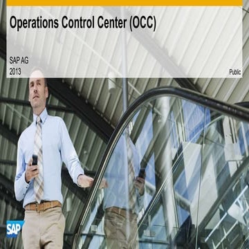 Operations Control Center (OCC)