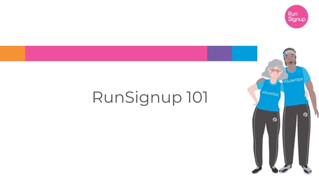 Run signup 101