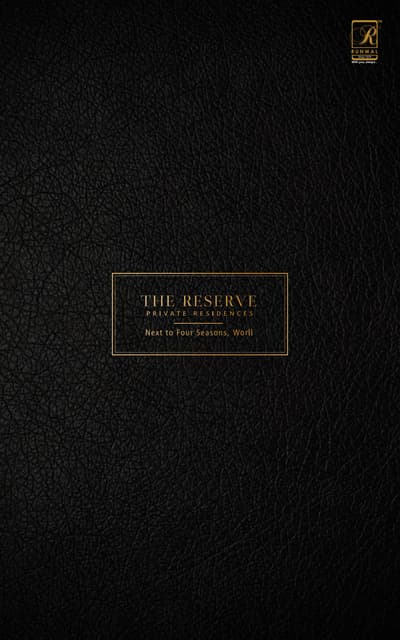 Runwal Reserve - Worli Mumbai Broch...