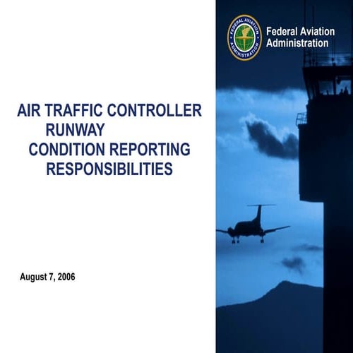 Runway Condition Reporting