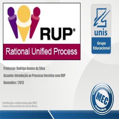 Introdução ao RUP