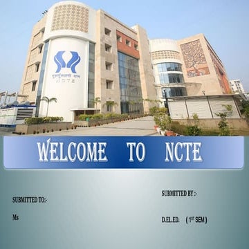 National Council of Teacher Education (NCTE).pptx