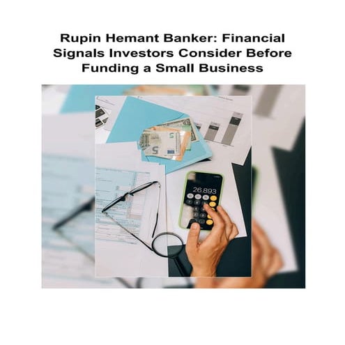 Key Financial Signals Investors Analyze Before Funding Small Businesses ...