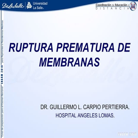 Ruptura PPT