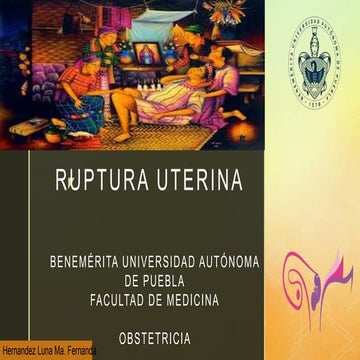 Ruptura uterina