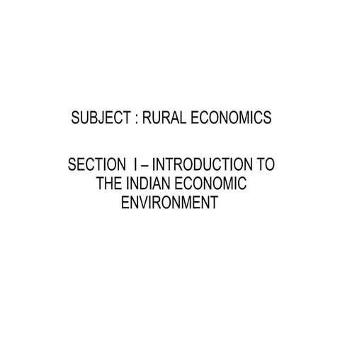 Development of indian economy | PPT