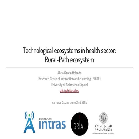 Rural-Path ecosystem