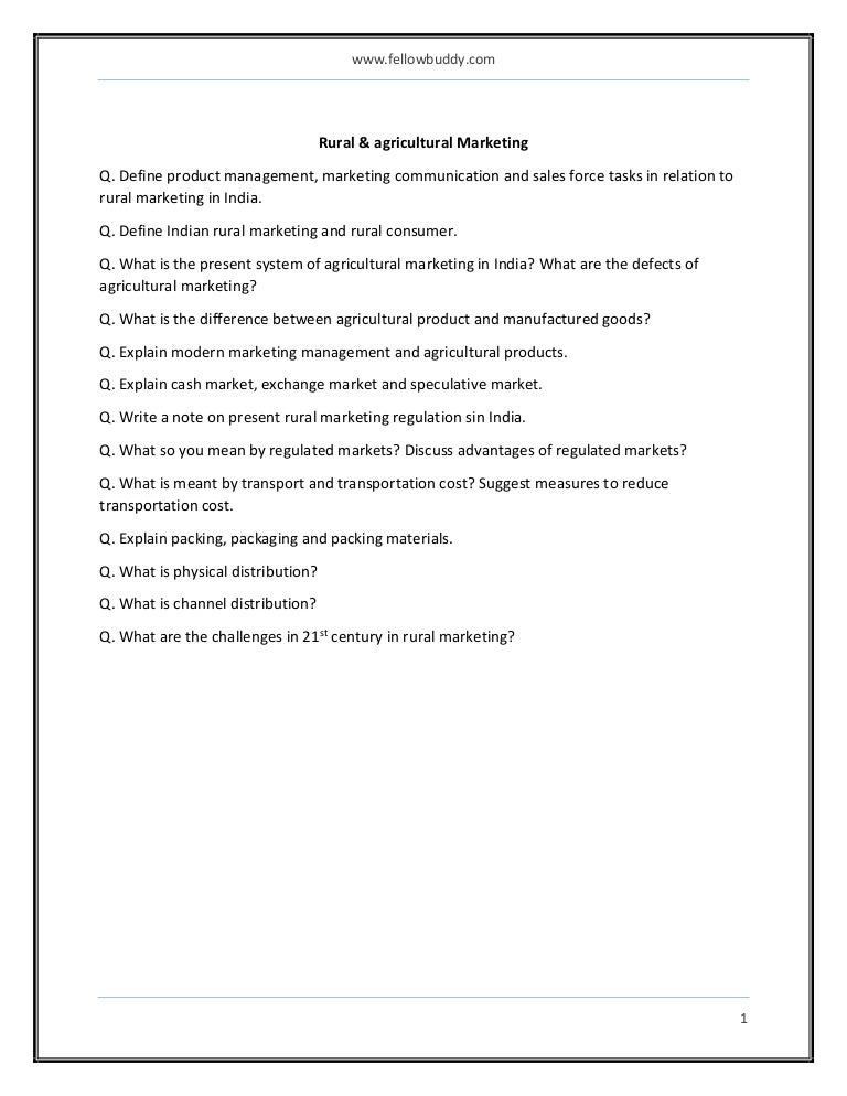 Poor marketing system in agriculture picture