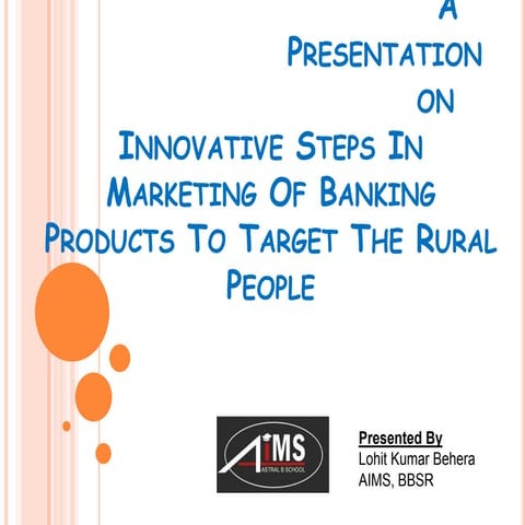 Rural-Banking-Model-Overview of agribusiness | PPTX