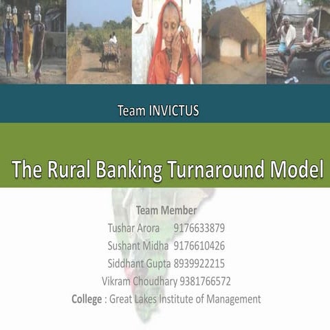 Rural banking turnaround