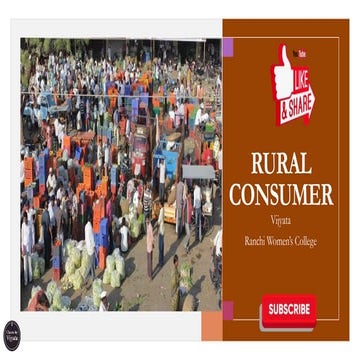 Rural Consumer Behaviour