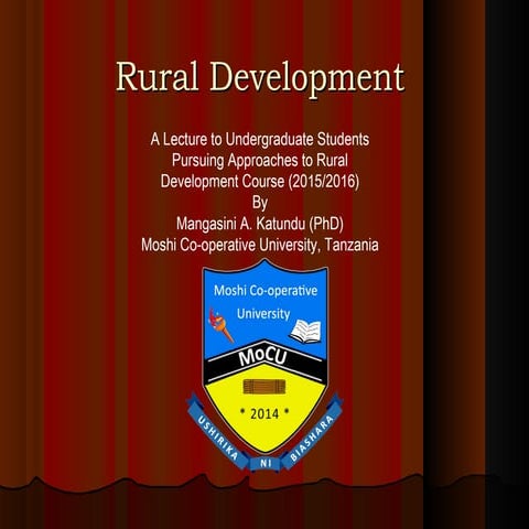 Rural development