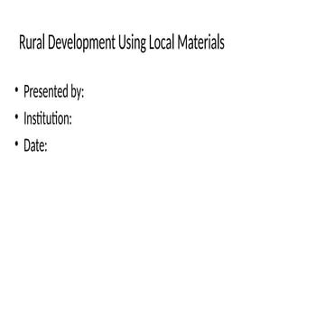 RTP NIRDPR | PPT