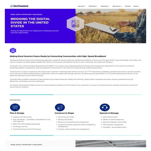Rural digital opportunity fund rdof | PDF