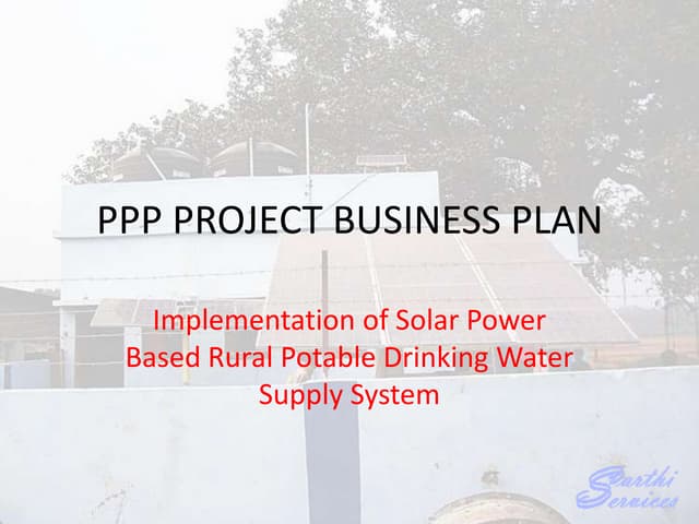 Rural Drinking Water