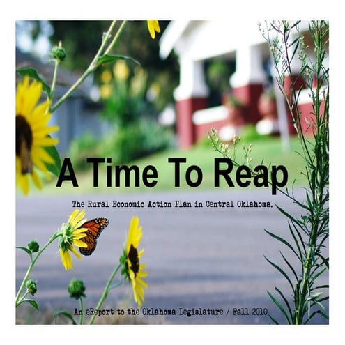 Rural Economic Action Plan in Central Oklahoma | 2010