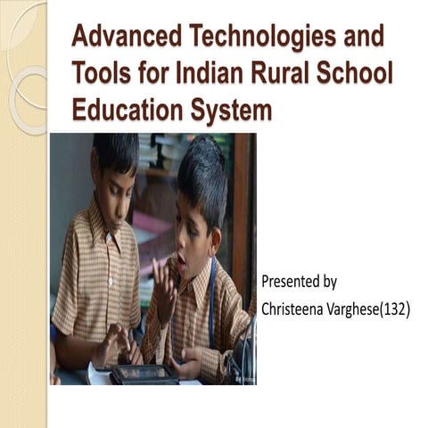 Rural education | PPTX