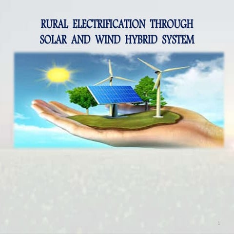 solar wind hybrid system(renewable sources) | PPTX