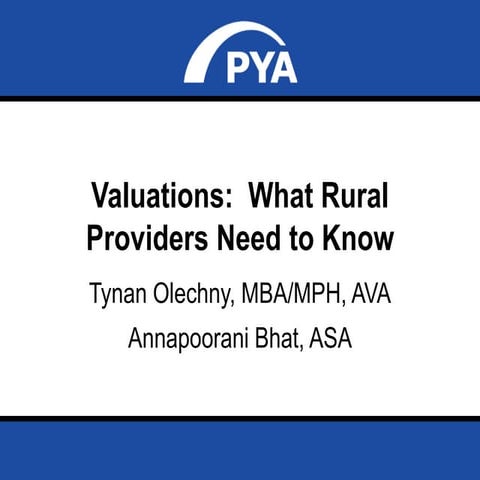 Fair Market Value: What Rural Providers Need to Know 