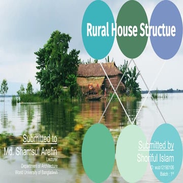 Rural house Structure . | PDF