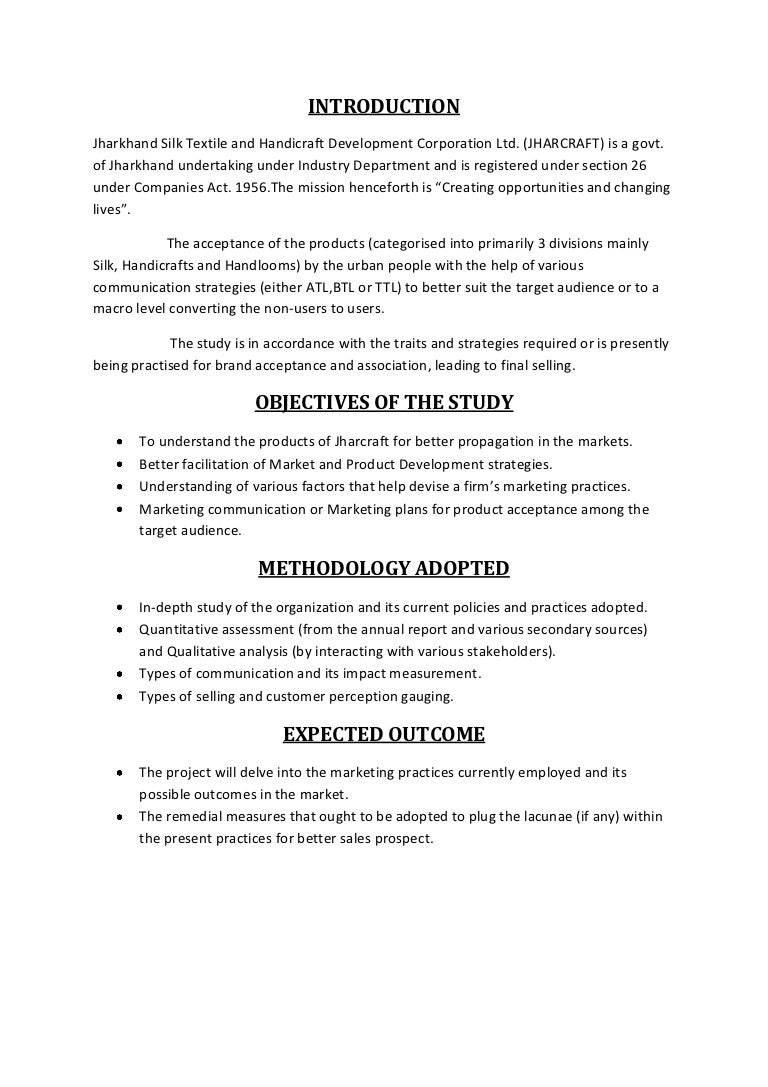 rural-marketing-project-synopsis
