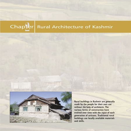 Rural of kashmir architecture