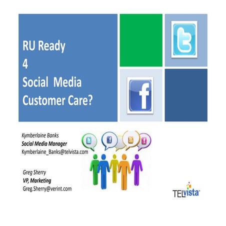 R U Ready for Social Media Customer Care   IARE 2012