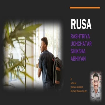 RUSA:  Rashtriya Uchchatar Shiksha Abhiyan.pdf