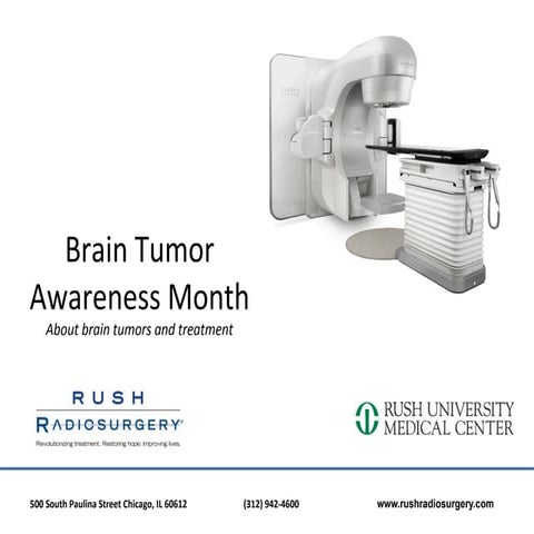 Brain Tumor Awareness Month | PDF