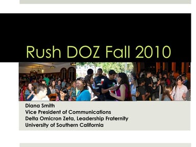 Rush DOZ Case Study