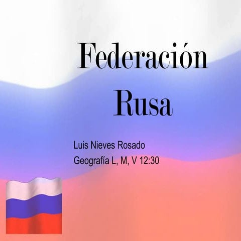 Powerpoint Rusia | PPTX