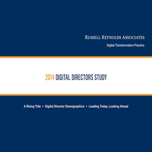 Digital Director Study 2014