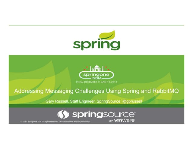 Russell spring one2gx_messaging_india