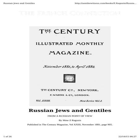 Russian Jews and Gentiles