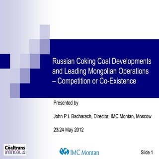 23.05.2012 Russian coking coal deve...