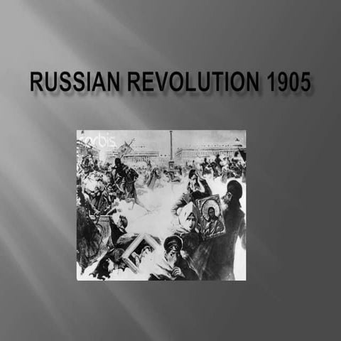 Russian revolution 1905