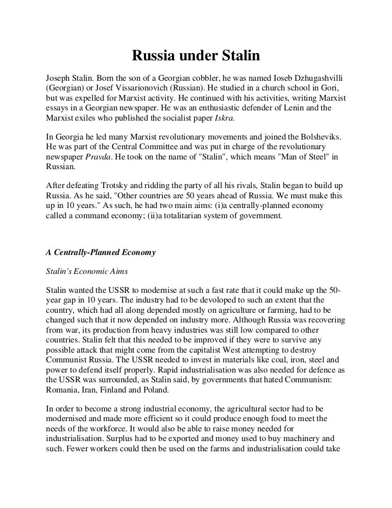 Modern Science Essay Joseph Stalin Essay Russia Under Stalin Psychological Explanations High School Essays Examples also What Is Business Ethics Essay Take A Stand Essay Topics Barcafontanacountryinncom Compare And Contrast Essay About High School And College