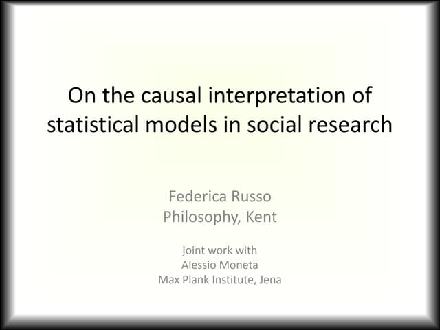 Russo a coruna-causal interpretation