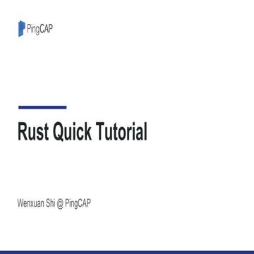 Introduction to Rust (Presentation).pptx