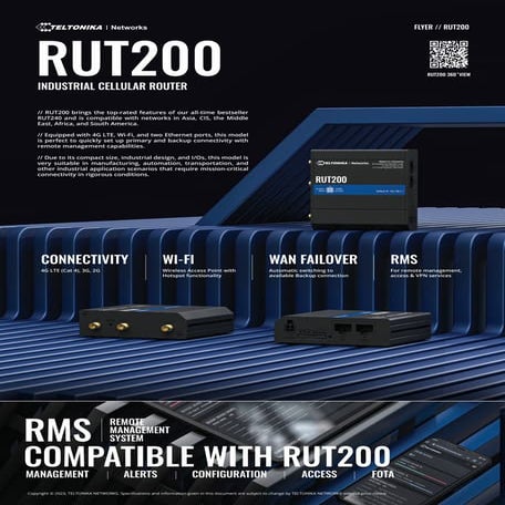 rut200 datasheet teltonika gateway modbus rtu