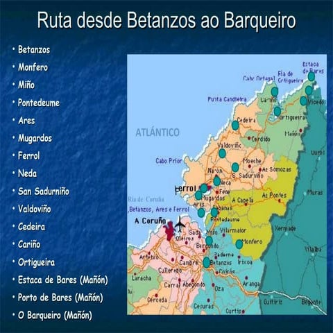 Ruta de betanzos a ortigueira