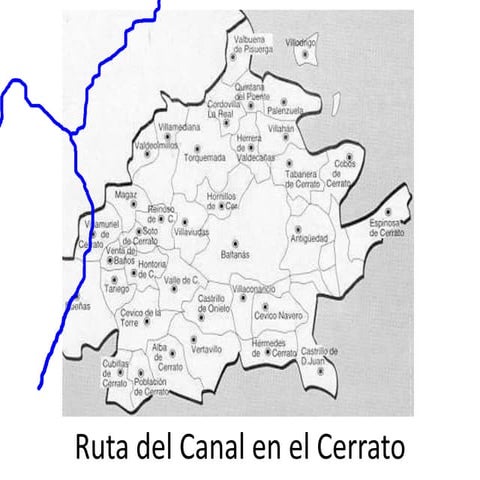El Cerrato Palentino y el Canal de Castilla