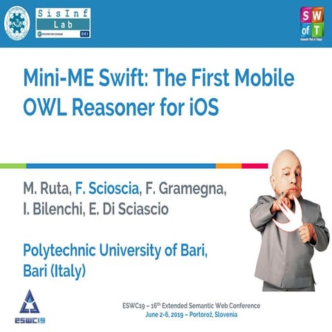 Mini-ME Swift - the first OWL reasoner for iOS
