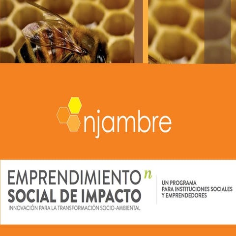 RutaNjambre Presentación Programa Emprendimiento de Impacto