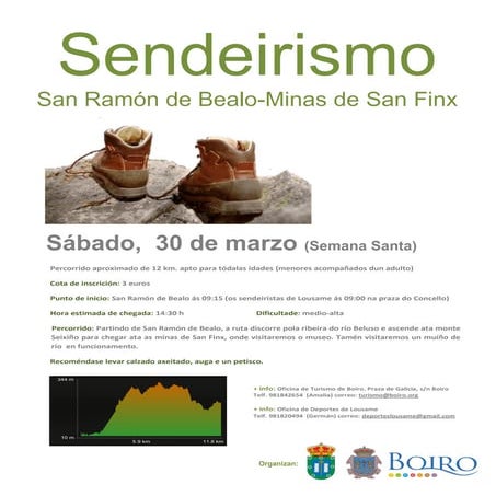 Ruta senderismo san ramon | PDF